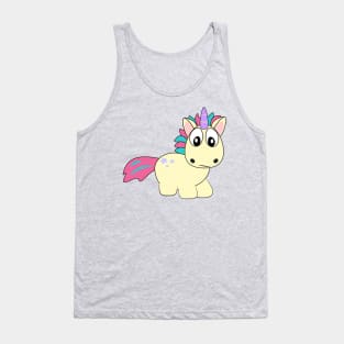 Unicorn, unicorn, mad, funny, cool, cute pony Tank Top